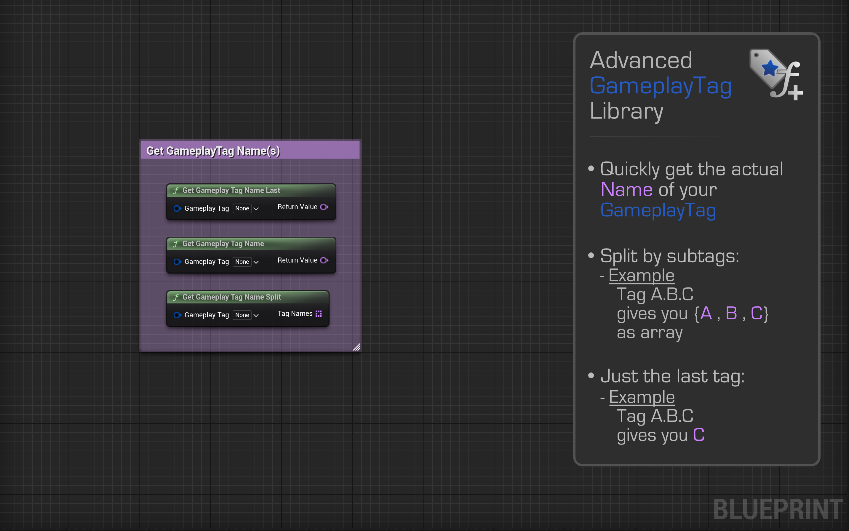 Get GameplayTag Name